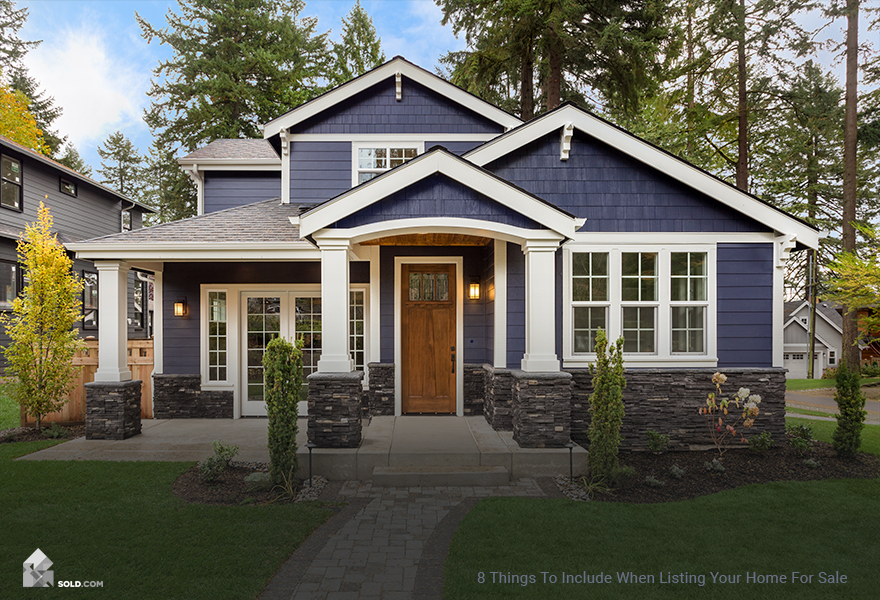 8 Things to Include When Listing Your Home for Sale