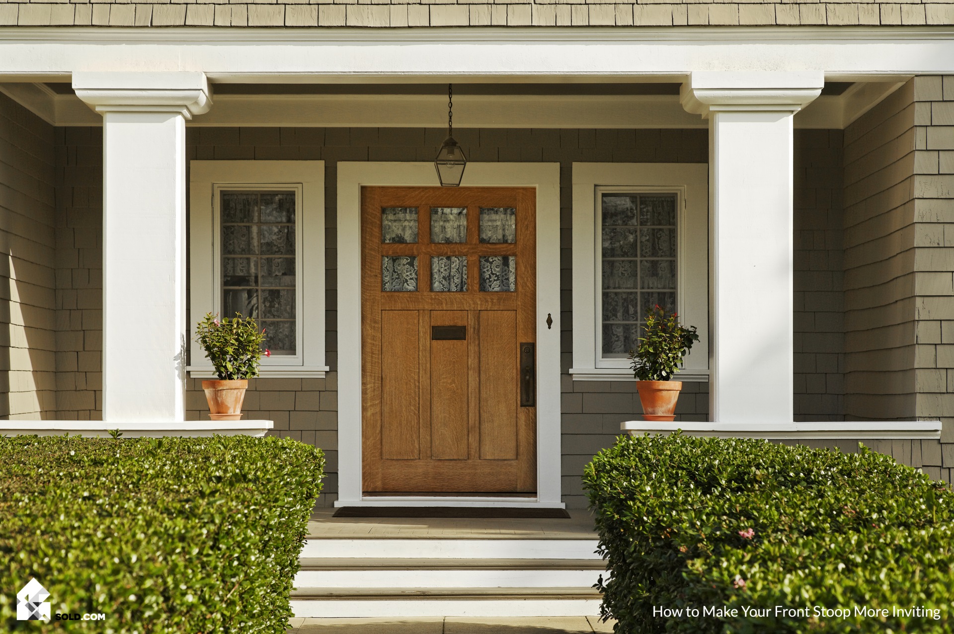 How to Make Your Front Stoop More Inviting